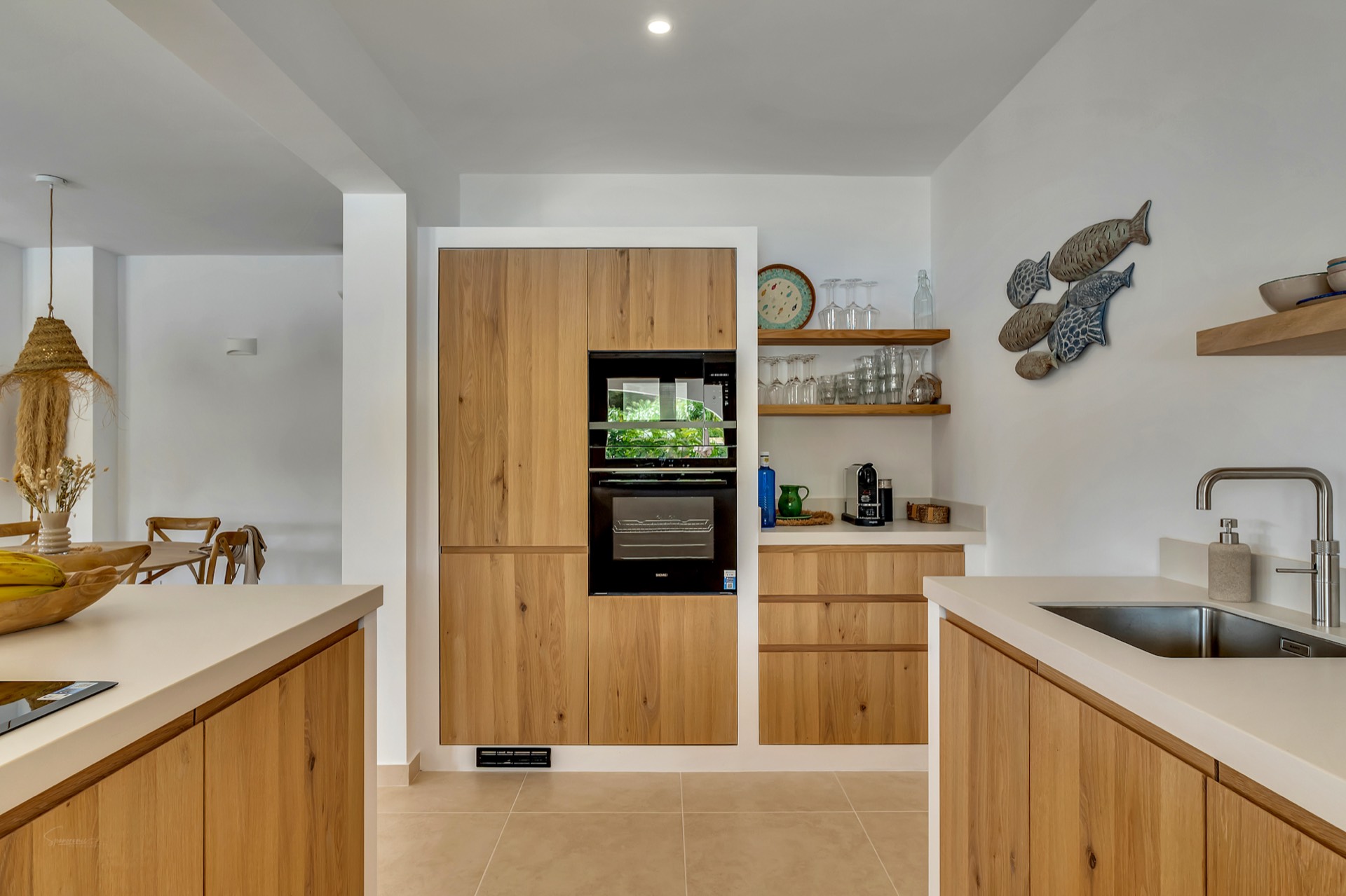 Volledig uitgeruste keuken van Casa Monte Zen